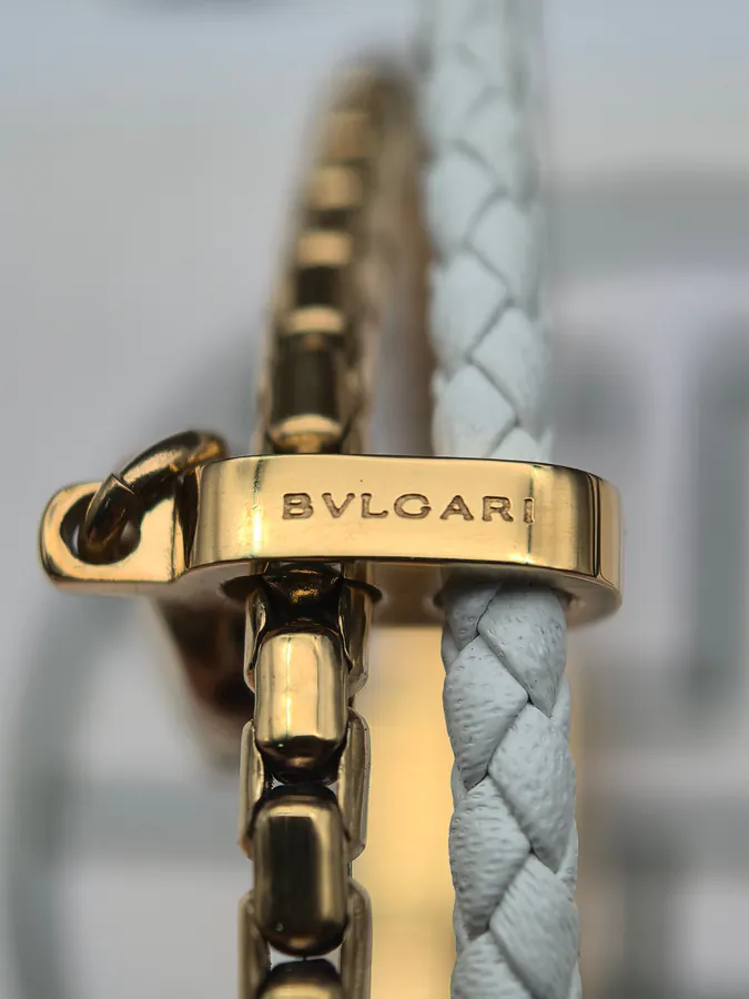 Bulgari Double Circle Snake Bracelet in Rose Gold