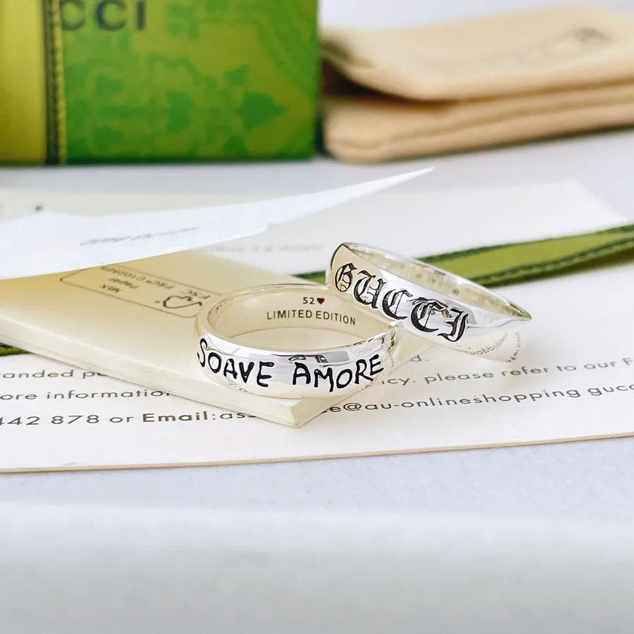 Gucc* Soave Amore Pure Silver, Non Plain Silver