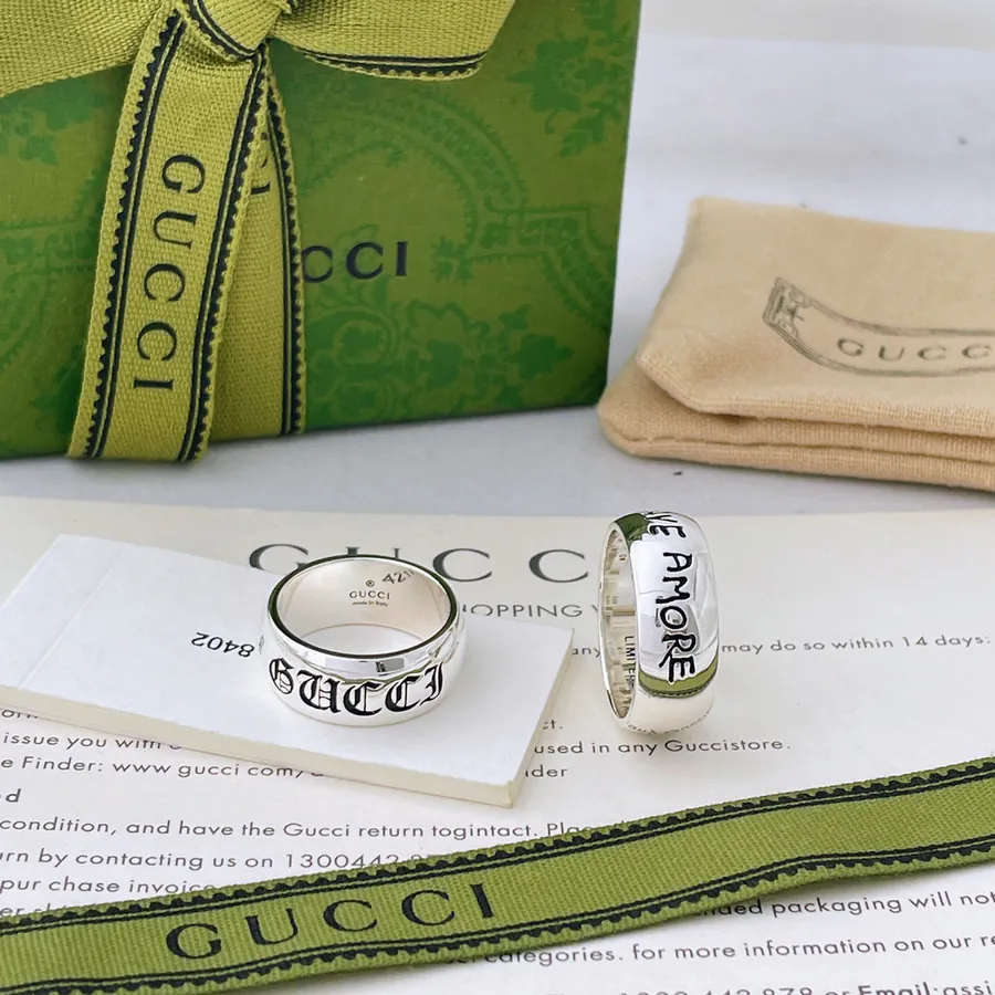 Gucc* Soave Amore Pure Silver, Non Plain Silver