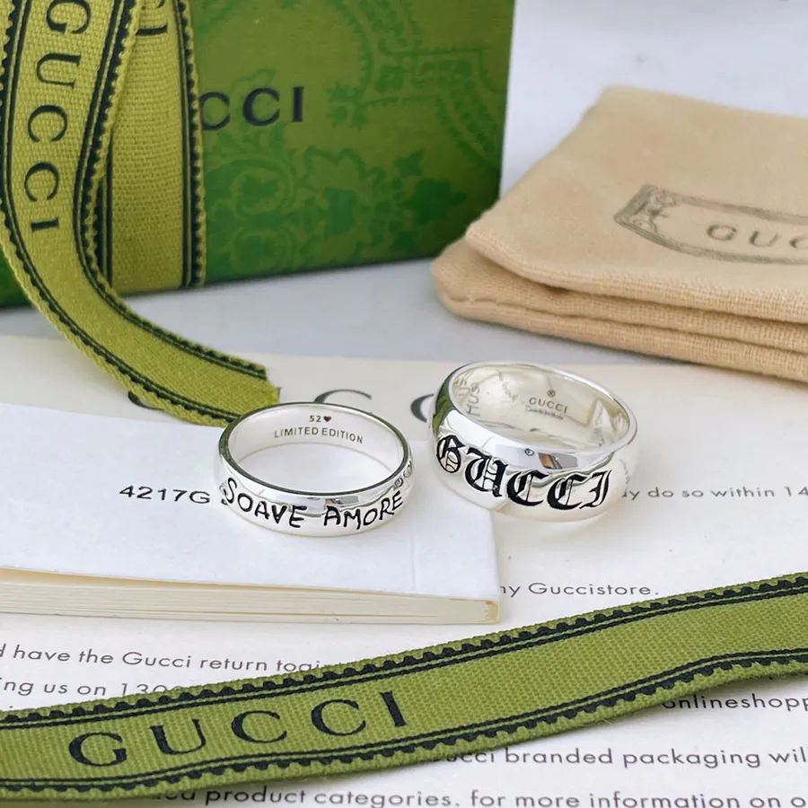 Gucc* Soave Amore Pure Silver, Non Plain Silver