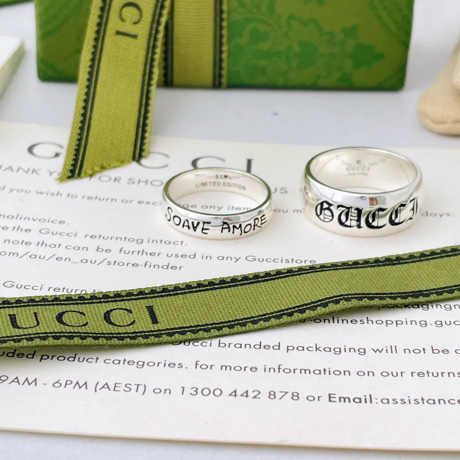 Gucc* Soave Amore Pure Silver, Non Plain Silver