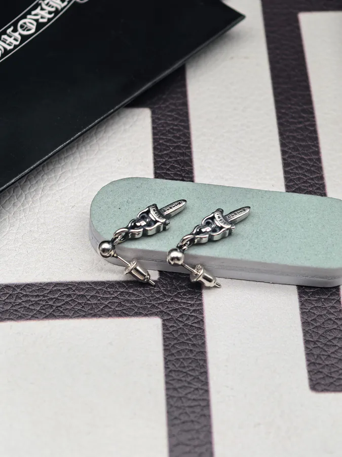 CROOS Sword Stud Earrings