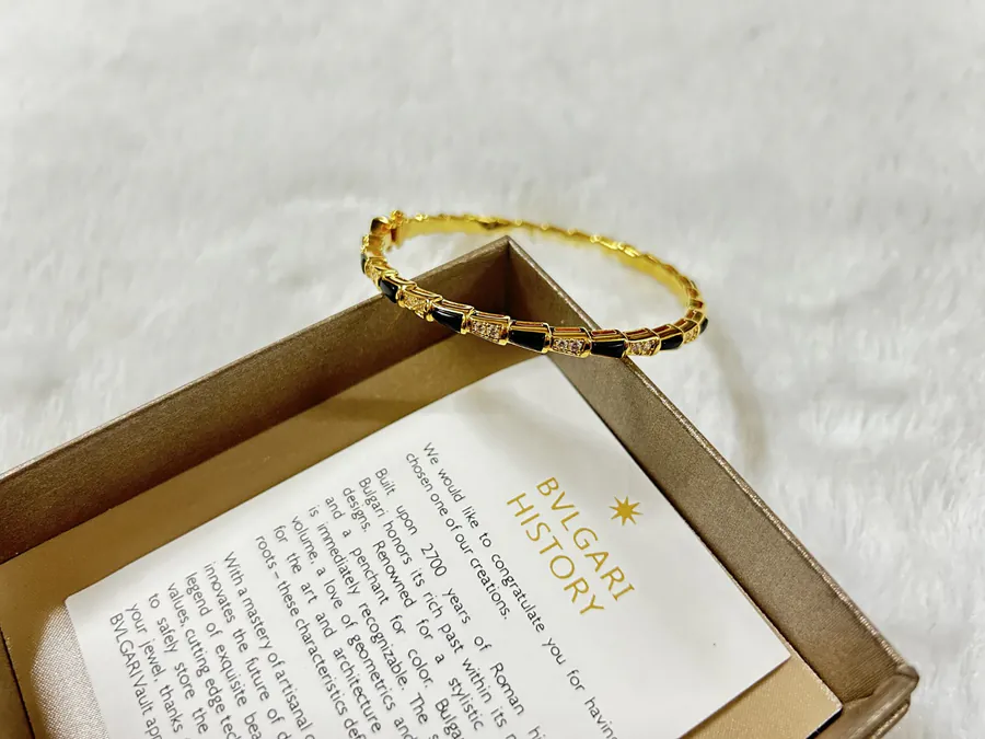 BVLGARI Serpenti Snake Bracelet in Gold