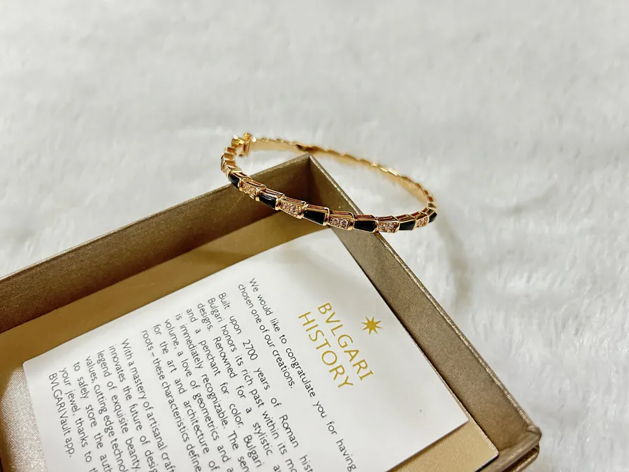 BVLGARI Serpenti Snake Bracelet in Gold