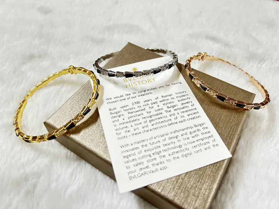 BVLGARI Serpenti Snake Bracelet in Gold