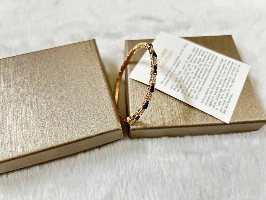 BVLGARI Serpenti Snake Bracelet in Gold