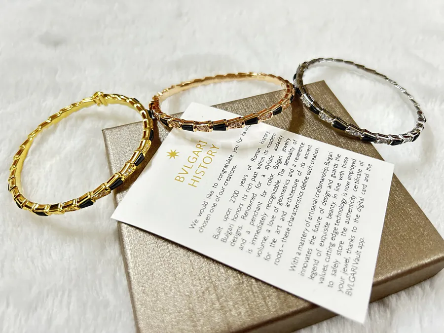 BVLGARI Serpenti Snake Bracelet in Gold