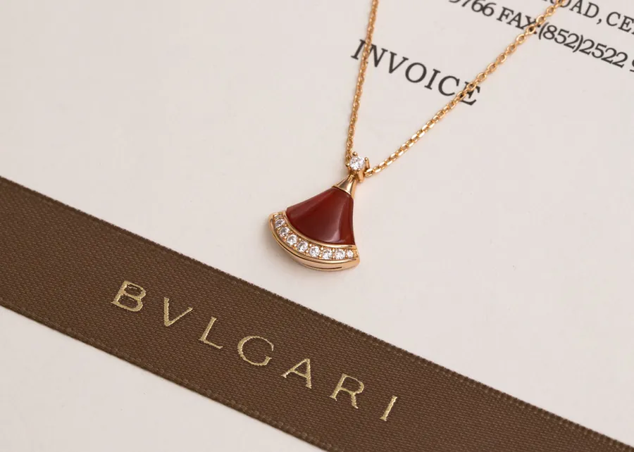 Bvlgari Divas Series Seven's Day Limited Edition Red Dress Necklace