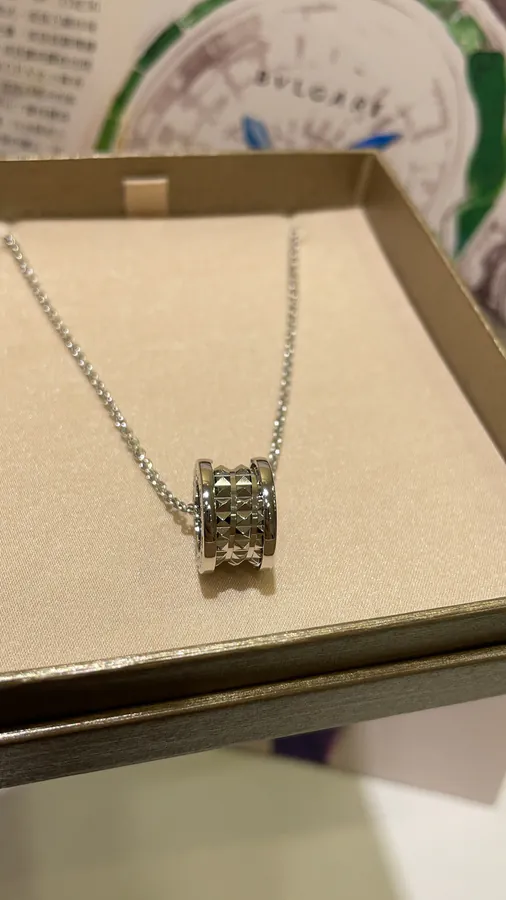 Bvlgari New Charity Silver Necklace
