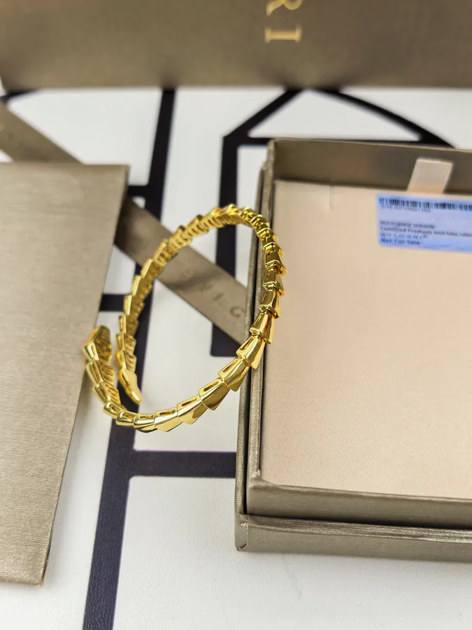 Bvlgari Double Snake Spring Bracelet