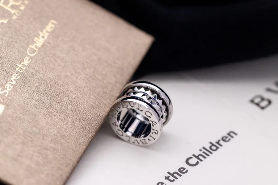 Bulgari New Charity Silver Necklace