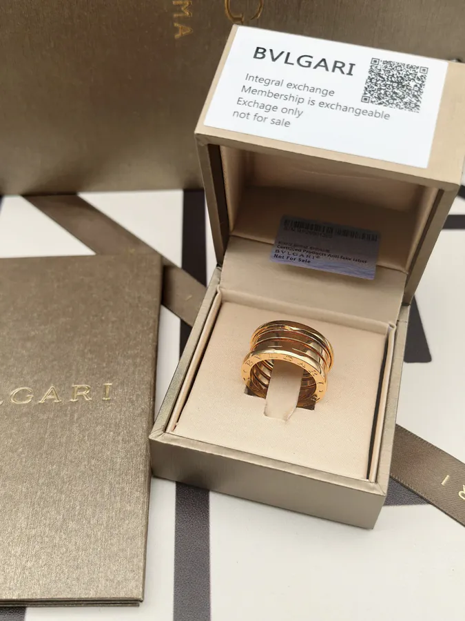 Bulgari Spring Ring with Width