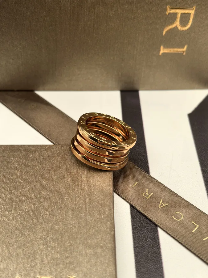 Bulgari Spring Ring with Width