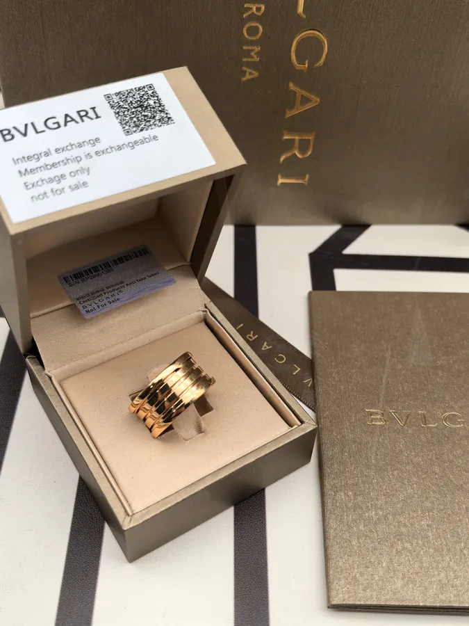 Bulgari Spring Ring with Width
