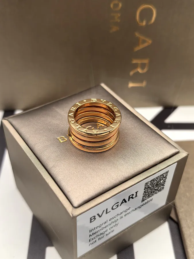 Bulgari Spring Ring with Width