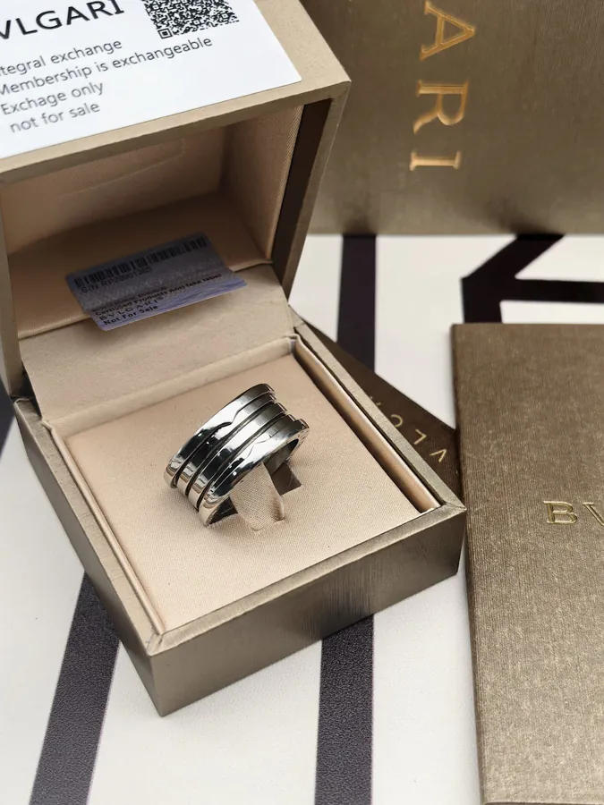 Bulgari Spring Ring with Width