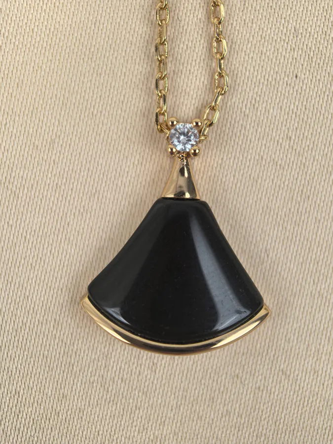Bulgari Black Onyx Necklace