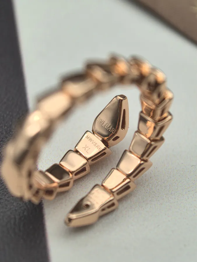 Bulgari Serpenti Ring with Semi Diamonds