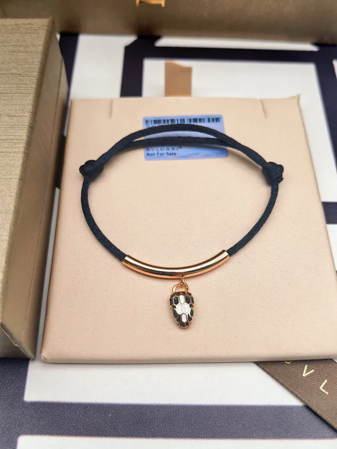 Bulgari Serpent Bracelet Black
