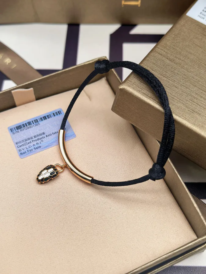 Bulgari Serpent Bracelet Black
