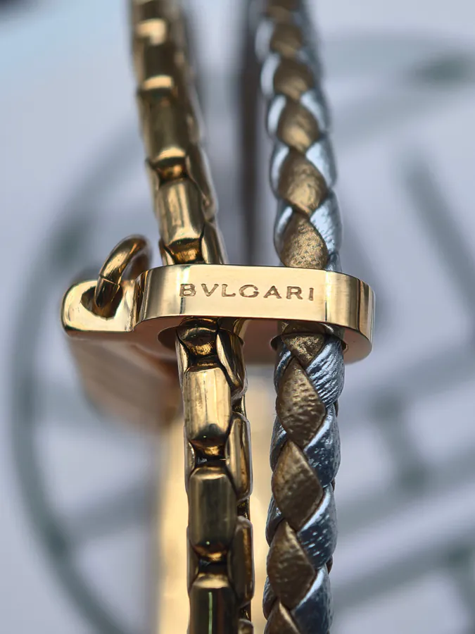 Bulgari Double Snake Bracelet in Gold