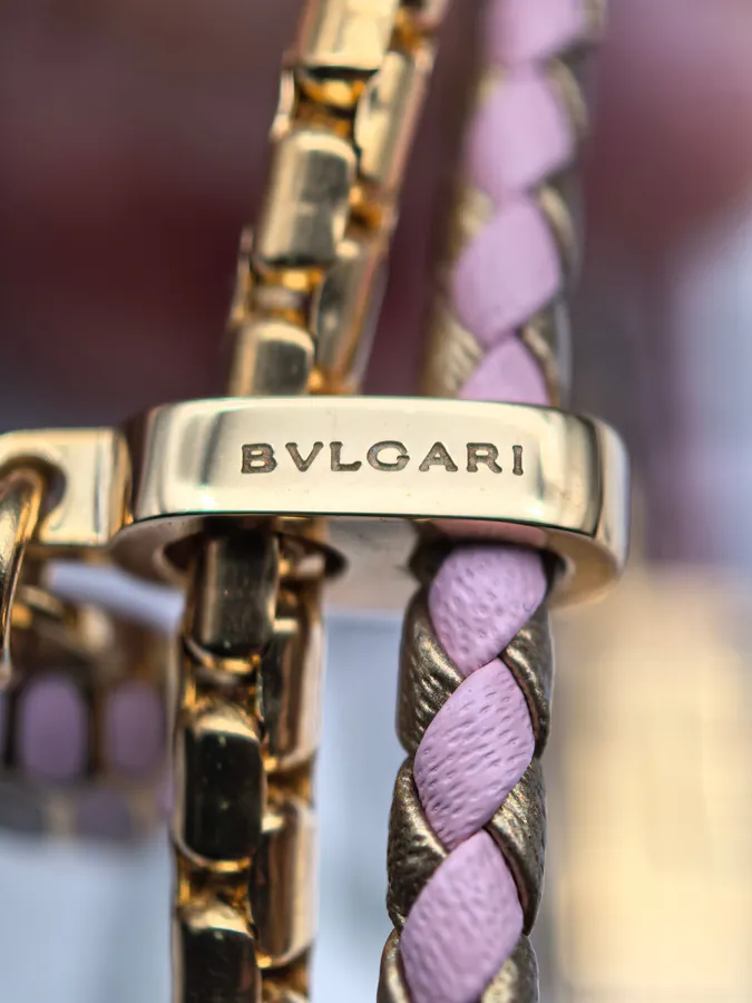 Bulgari Double Circle Snake Bracelet in Rose Gold