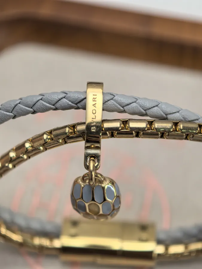 Bulgari Double Serpent Bracelet in Gray