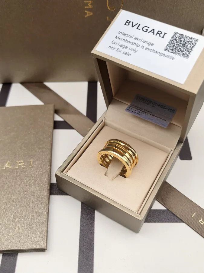Bulgari Spring Ring with Width