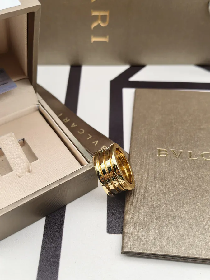 Bulgari Spring Ring with Width