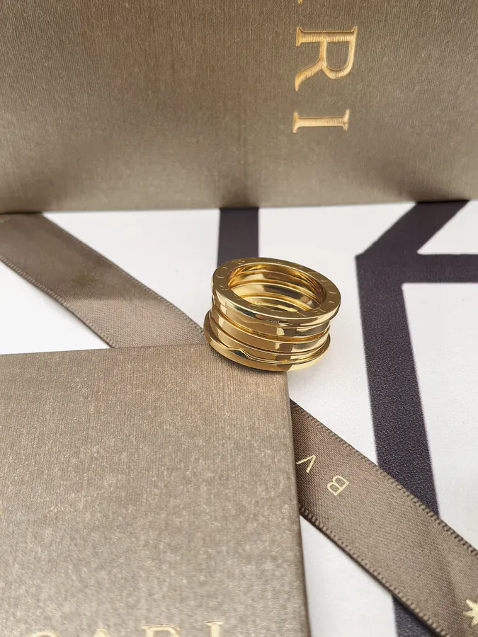 Bulgari Spring Ring with Width