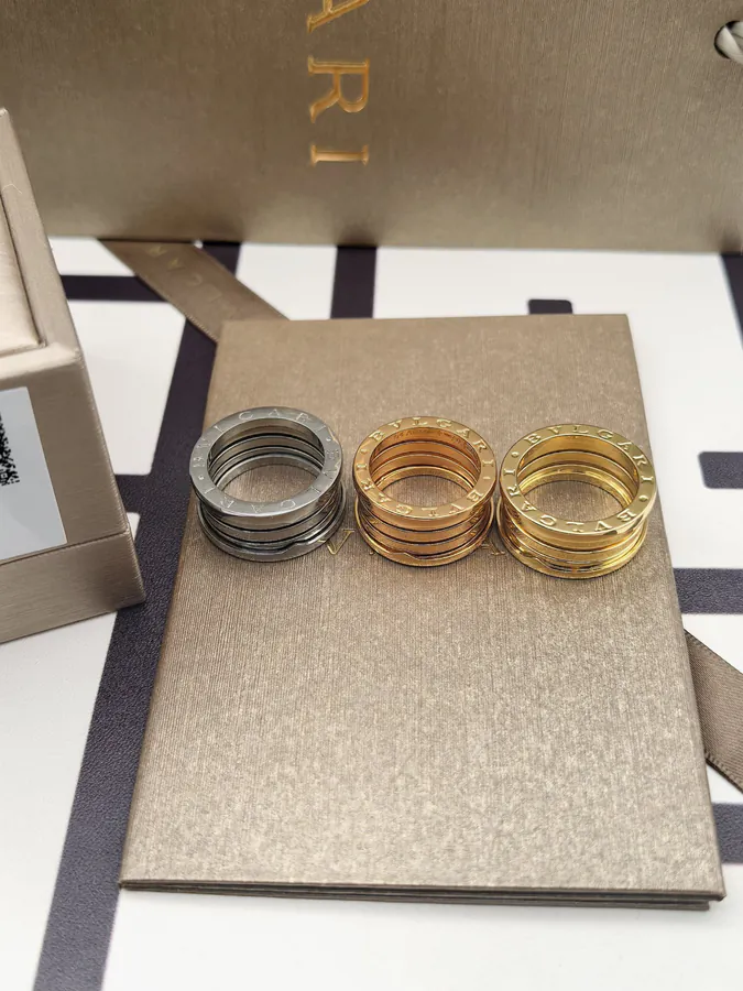 Bulgari Spring Ring with Width