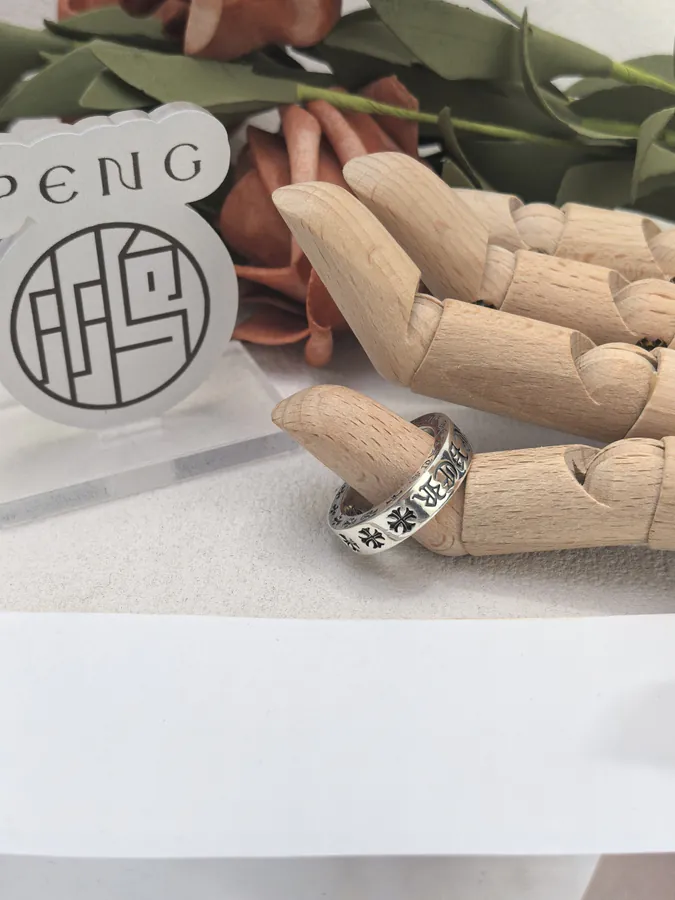 CROOS Cross Classic Retro Shiny Ring