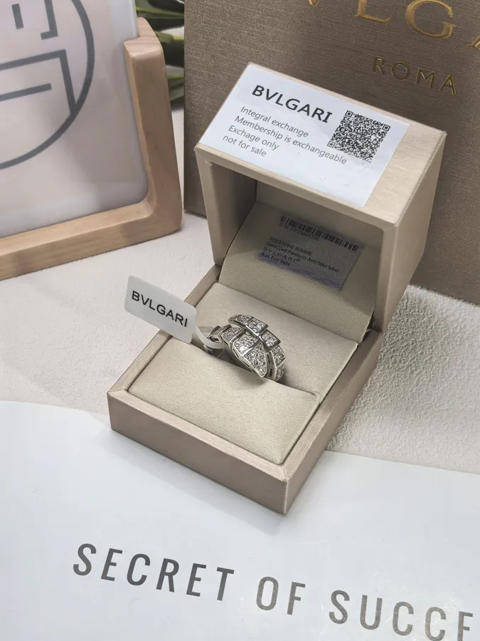 Bulgari Serpenti Double Ring Large Size