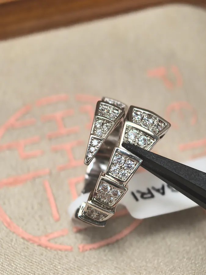 Bulgari Serpenti Double Ring Large Size
