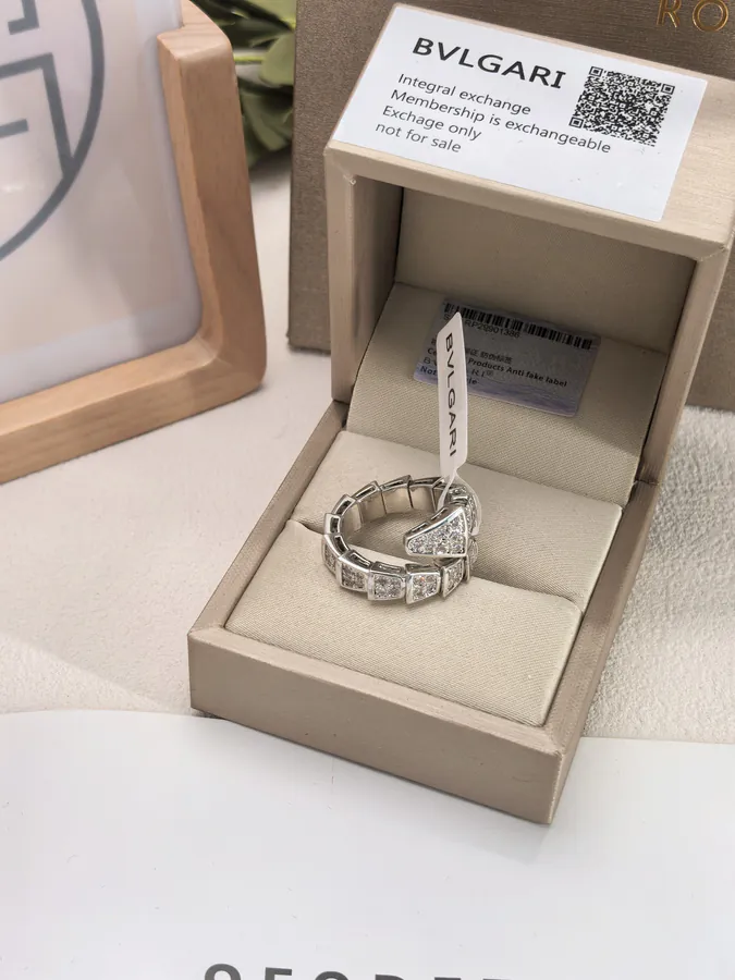 BVLGARI Serpenti Double Ring Large Size