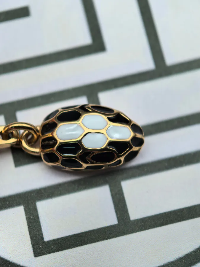 Bulgari Double Snake Bracelet in Green Gold