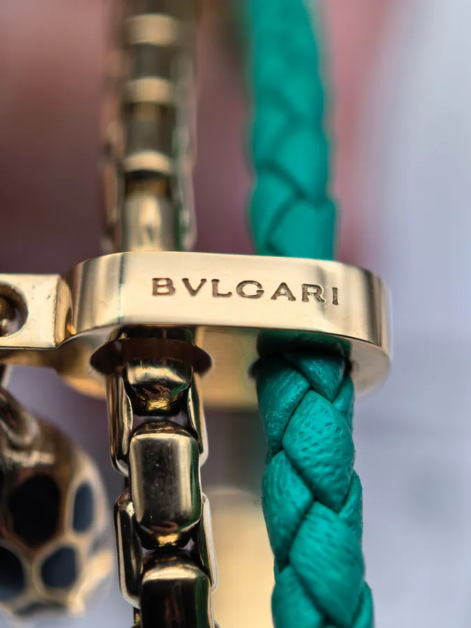 Bulgari Double Snake Bracelet in Green Gold