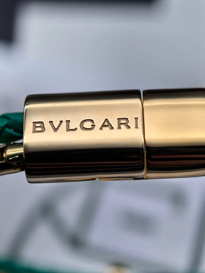 Bulgari Double Snake Bracelet in Green Gold