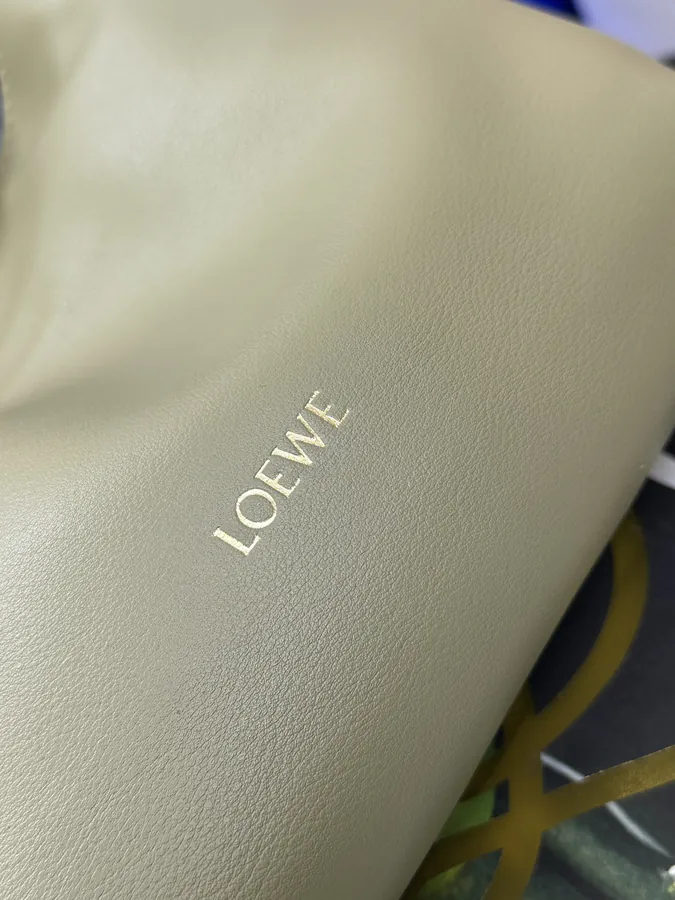Flamenco Mini Bag with Gold Logo and Adjustable Strap