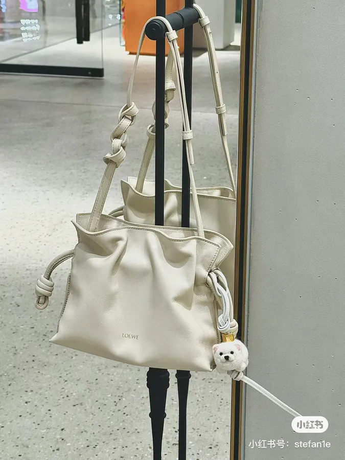 Flamenco Mini Bag with Gold Logo and Adjustable Strap