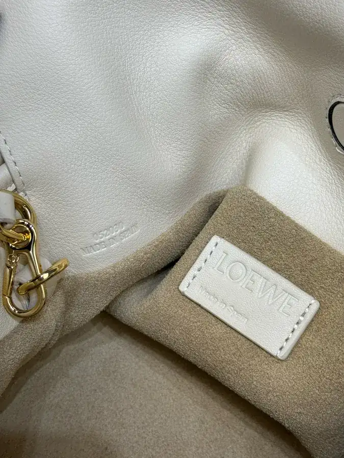 Flamenco Mini Bag with Gold Logo and Adjustable Strap