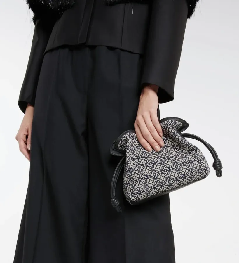 Mini Flamenco Clutch Elegant Crossbody