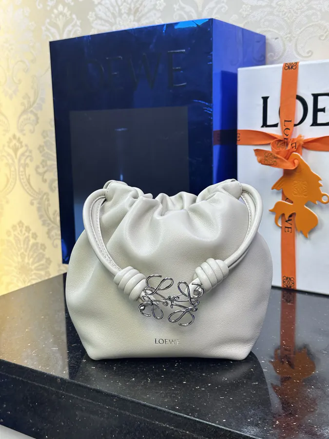 Flamenco Purse Mini Chain Bag in Genuine Leather