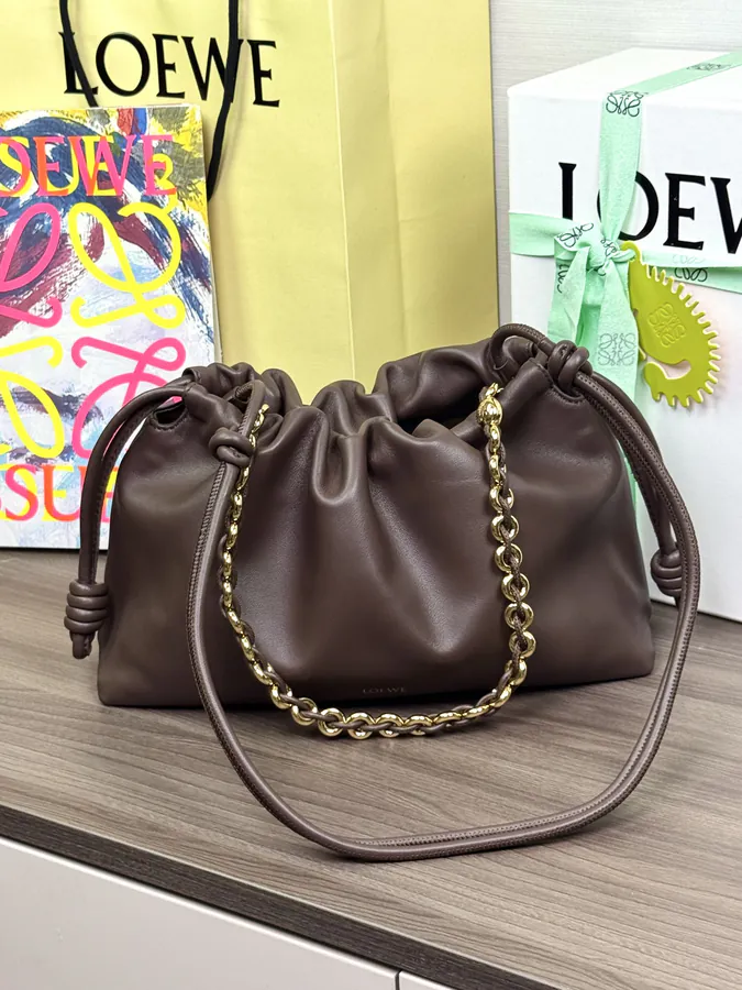 Flamenco Purse in Grained Leather
