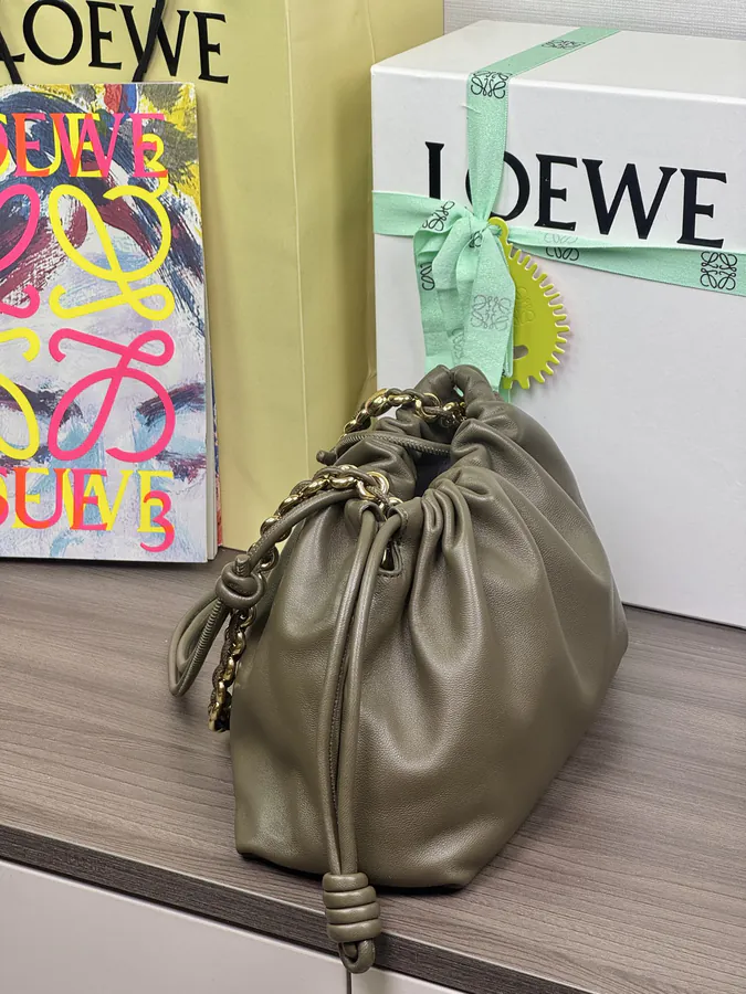 Flamenco Purse in Grained Leather