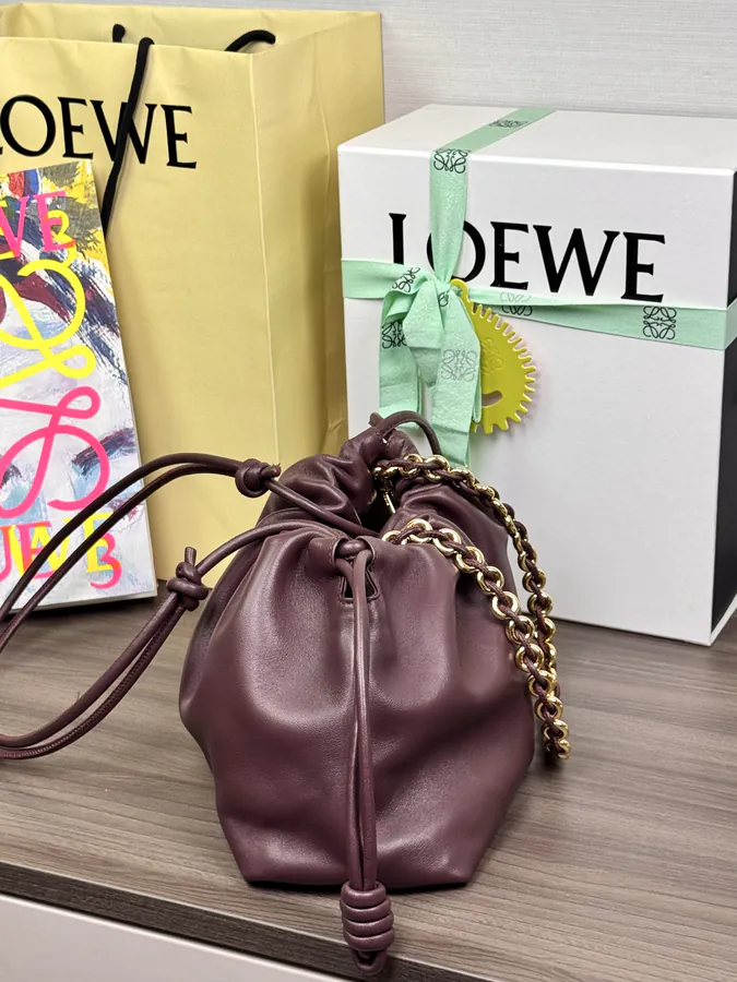 Flamenco Purse in Grained Leather