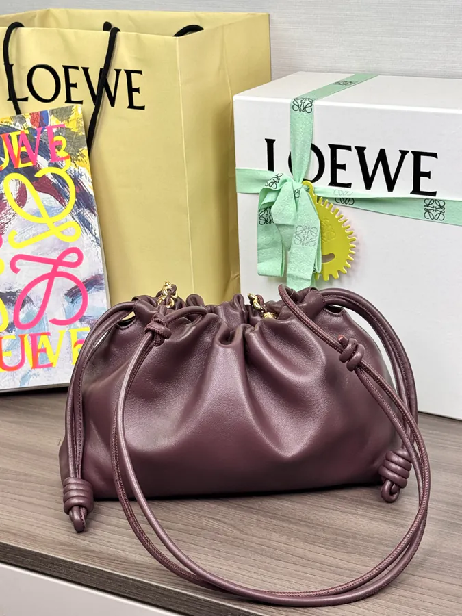 Flamenco Purse in Grained Leather