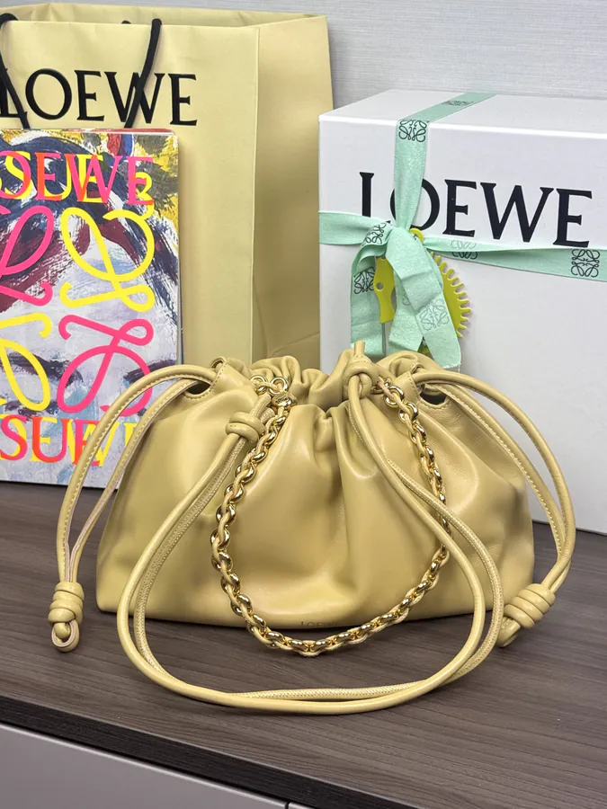 Flamenco Purse in Butter Color