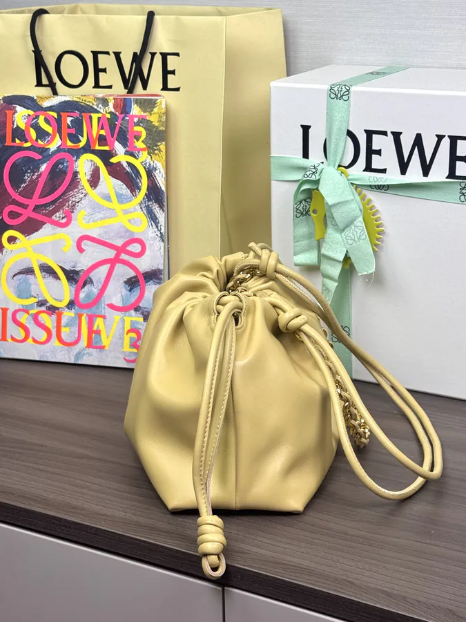 Flamenco Purse in Butter Color