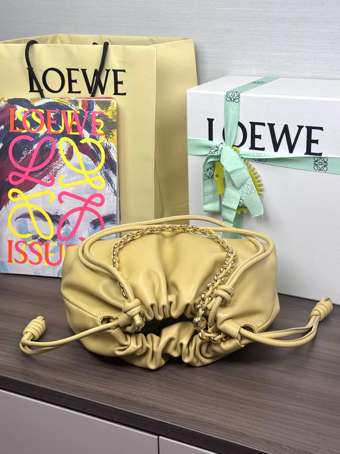 Flamenco Purse in Butter Color